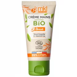 Crème mains nourrissante & réparatrice BIO abricot - 50ml - MKL Green Nature