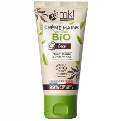 Crème mains nourrissante & réparatrice BIO coco - 50ml - MKL Green Nature
