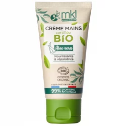 Crème mains nourrissante & réparatrice BIO aloe vera - 50ml - MKL Green Nature