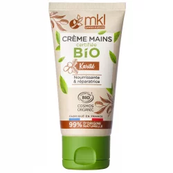 Crème mains nourrissante & réparatrice BIO karité - 50ml - MKL Green Nature