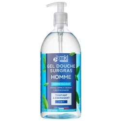 Natürliches Duschgel für Männer Wildes Meer - 1l - MKL Green Nature