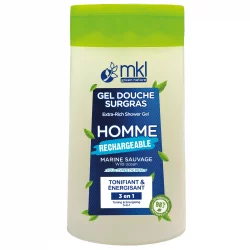 Natürliches Duschgel für Männer Wildes Meer - 200ml - MKL Green Nature