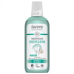 Bain de bouche sensitif BIO menthe & camomille - 400ml - Lavera