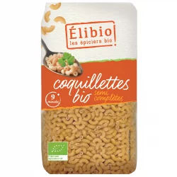 Coquillettes semi-complètes BIO - 500g - Élibio