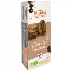 BIO-Cookies Schokolade und Quinoa - 175g - Élibio