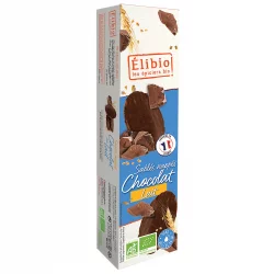 Sablés nappés au chocolat au lait BIO - 200g - Élibio