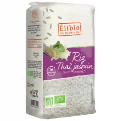 Riz Thai jasmin blanc semi-complet BIO - 1kg - Élibio