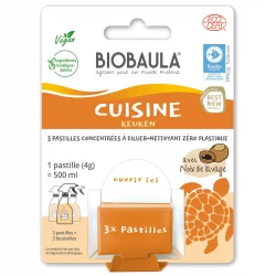 Öko-Küchenreiniger zur Selbstherstellung - 3 Tabletten - Biobaula