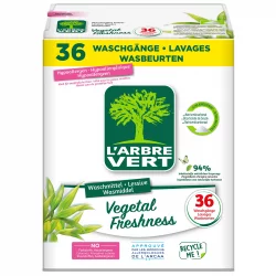 Lessive poudre écologique Vegetal Freshness - 1,8kg - L'Arbre Vert