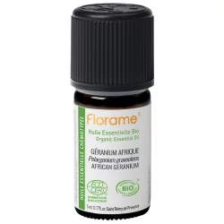 Huile essentielle de Géranium Afrique BIO - 5ml - Florame