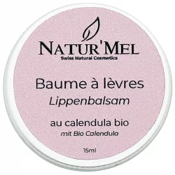 Baume à lèvres naturel calendula - 15ml - Natur'Mel