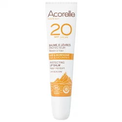 Schützender BIO-Lippenbalsam LSF 20 Karanja - 10ml - Acorelle