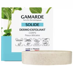 Dermo-gommant solide corps BIO abricot & perlite Gamarde 93ml