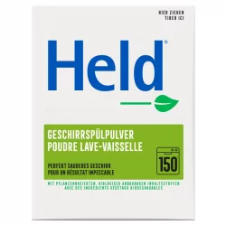 Poudre lave-vaisselle écologique citron - 3kg - Held