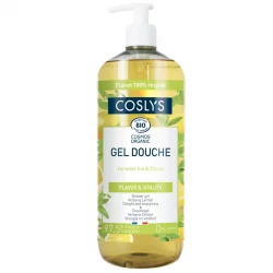 BIO-Duschgel Freude & Vitalität Eisenkraut & Zitrone - 1l - Coslys