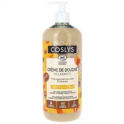 Crème de douche relaxante BIO châtaigne & caramel - 1l - Coslys