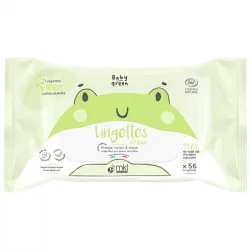 Lingettes bébé à l'eau naturelles - 56 pièces - MKL Green Nature