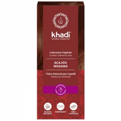 Teinture aux plantes BIO acajou - 100g - Khadi