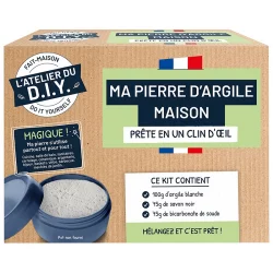 Mon kit pierre d'argile maison prête en un clin d'oeil - L'Atelier du DIY