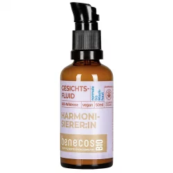 Normale bis Mischhaut Gesichtsfluid Wildrose BIO - 50ml - Benecos