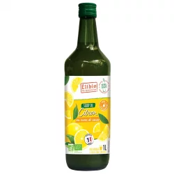 Sirop de citron BIO - 1l - Élibio