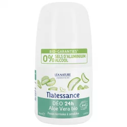 24H BIO-Deo-Roller Aloe Vera - 50ml - Natessance