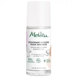 Déodorant à bille peau sensible BIO coco & aloe vera - 50ml - Melvita