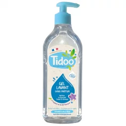 Gel lavant sans parfum bébé BIO lin - 495ml - Tidoo