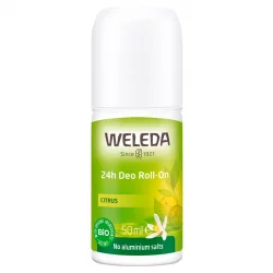 24H Deo-Roller Citrus BIO - 50ml - Weleda