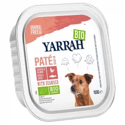 Pâté poulet & saumon pour chien BIO - 150g - Yarrah