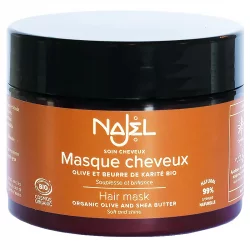 Masque cheveux démêlant BIO olive & karité - 250g - Najel