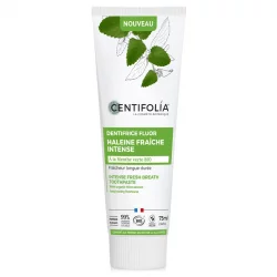Fluor BIO-Zahnpasta frischer Atem intensiv grüne Minze - 75ml - Centifolia