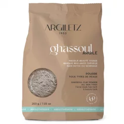 Argile Ghassoul ultra-ventilée - 200g - Argiletz