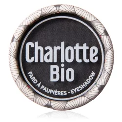 Lidschatten BIO matt black - 4g - Charlotte Bio