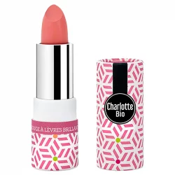 Rouge à lèvres brillant BIO rose vintage - 3.5g - Charlotte Bio