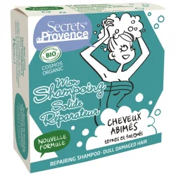 Festes Repair BIO-Shampoo Sheabutter & Blüten - 85g - Secrets de Provence