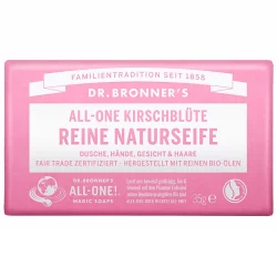 Reine Naturseife BIO Kirschblüte - 35g - Dr. Bronner's