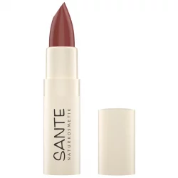 Rouge à lèvres brillant BIO N°04 Hazel Nude - 4,5g - Sante