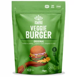 Zubereitung BIO für Veggie Burger original - 250g - Iswari
