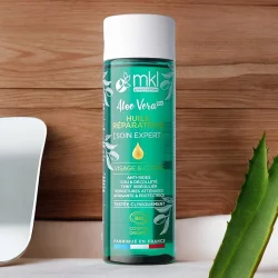 Huile réparatrice BIO aloe vera - 200ml - MKL Green Nature