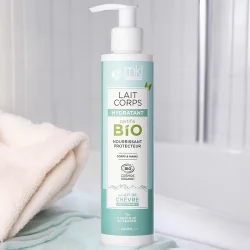 Lait corps hydratant BIO lait de chèvre - 200ml - MKL Green Nature