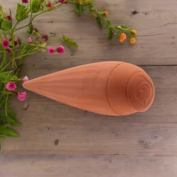 Olla nature Taille S en argile 22x6.5cm - Wepot