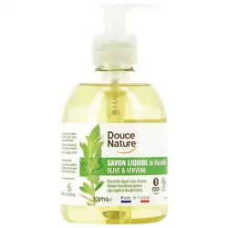 Marseiller Flüssigseife BIO Olive & Eisenkraut - 300ml - Douce Nature