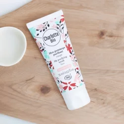 Mon gommage visage purifiant poudre de riz BIO - 75ml - Charlotte Bio