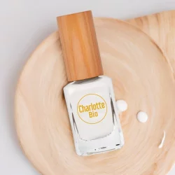 Vernis à ongles brillant blanc - 10ml - Charlotte Bio