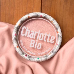Fard à paupières irisé BIO light rosy - 4g - Charlotte Bio