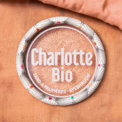 Lidschatten BIO irisierend light gold - 4g - Charlotte Bio