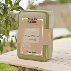 Savonnette à l'huile d'olive sans parfum - 150g - Marius Fabre