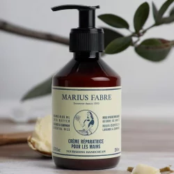 Reparierende Handcreme mit Olivenöl & Shea Butter - 200ml - Marius Fabre