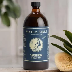 Savon noir liquide à l'huile d'olive - 1l - Marius Fabre